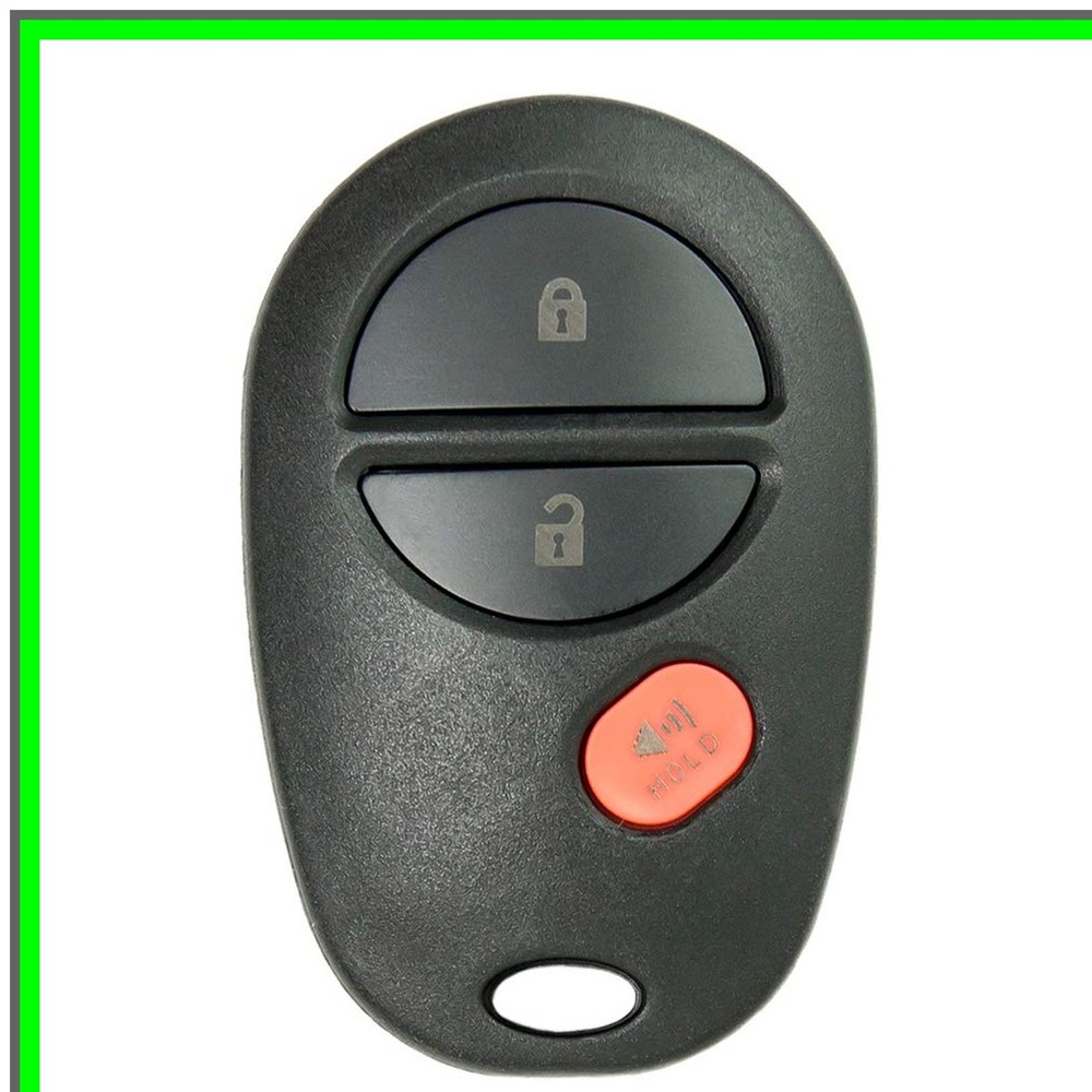 Keyless Entry Remote Fob Replacement for 3 Button Vehicles FCC GQ43VT20T