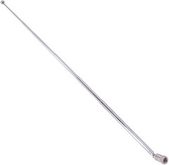 Plug-and-Play Telescopic FM Antenna, 75 Ohm, Perfect for Home Theater Systems