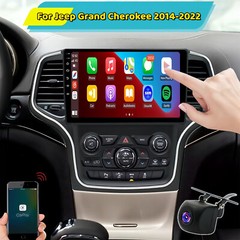 Android 13 Apple Carplay Car Stereo Radio GPS For Jeep Grand Cherokee 2014-2022