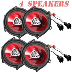 Boss Audio 300W 3-Way 5×7″ (6″x8″) Front/Rear speakers for 1999-2014 Ford F-150