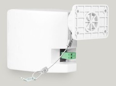 Cube by Rockville Pair of 3.5″ White Home Theater Wall Speakers+Swivel Brackets