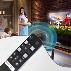 New Replacement RC802V Remote Control For TCL Android TV 40S330 65Q637 Netflix