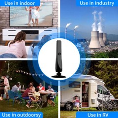 4K Rewave Antena, TV Antenna, Suction Cup TV Antenna Plug Play 3m Cable 2026 LOT