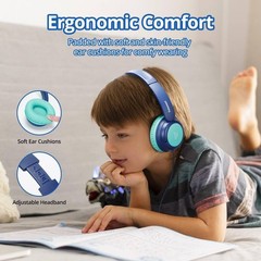 Tronsmart KH01C Kids Headphones Wired Foldable Over-Ear Headphones Boy Girl Gift