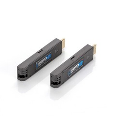 Mini 4K HDMI over Fiber Optic Extenders, 4Kx2K 30Hz Video Optical Transceiver LC