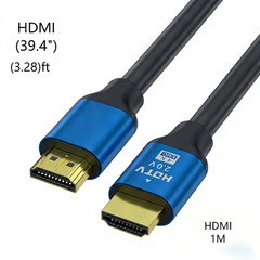 4K HDMI 2.0 Cable 1M/2M Gold-Plated Ultra High Speed HDR 1080P 3D for TV PC PS5