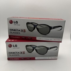 NEW LG Cinema 3D Glasses AG-F310 2 Pairs per Box. 2 Boxes