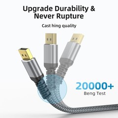 8K DisplayPort Cable,DP 1.4 Cable 3.3ft8K@60Hz,4K@144Hz,2K@240Hz Support 32.4…