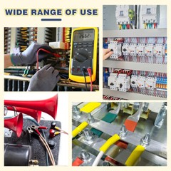 1200Pcs Assortment Insulated Electrical Wire Cable Connectors Crimp Terminal Kit