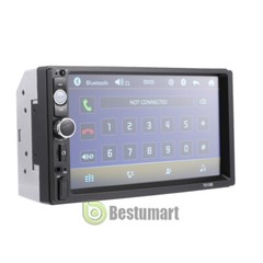 7″ Double Din Car Stereo IOS/Android MP5 Player FM GPS Navigation Bluetooth+CAM