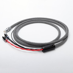 Hi-Fi 5 Pin DIN to 2 RCA Audio Tonearm Cable Turntables Analog Interconnect Wire