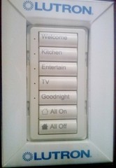 LUTRON RALK-5W-AO-LA-E RadioRA 5 Button Kit Control Switch Almond Radio RA