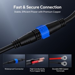 LiTime 29.2V 20A AC-DC Waterproof Charger for 24V(25.6V) Lithium LiFePO4 Battery
