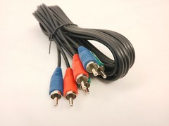 Green Blue Red RCA Connectors 2 RCA Component Video Cable 6 ft RGB for DVD HDTV