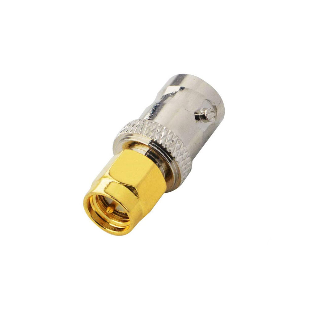 BNC Female Plug to SMA Male Jack RF Coaxial Adapter Connector