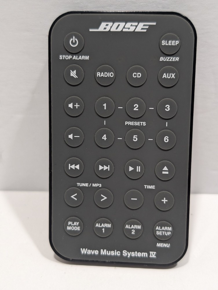 Bose Wave Music System IV 4 Genuine OEM Remote Control + Battery NEW