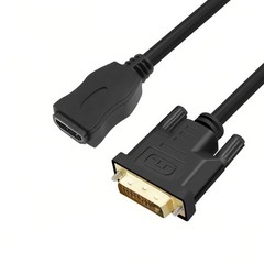 MMOBIEL HDMI to DVI Cable Adapter – Bi-Directional – Male DVI-D Dual Link to
