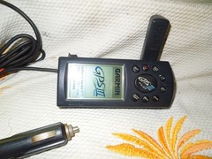 Garmin GPS Pilot III Aviation Handheld GPS COMPLETE WORKING