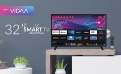 Supersonic 32″ LED Smart HDTV w/DVD Player, ATSC & NTSC System AC/DC SC-3226SDVD