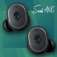 Skullcandy Sesh ANC Wireless Earbuds, Bluetooth Headphones, Noise Cancelling, Up