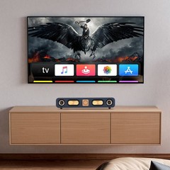 2″10W Vintage Bluetooth Wireless Stereo Speaker FM Radio AUX Desktop Sound Bar