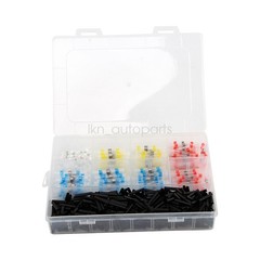 690 NEW Solder Sleeve Seal Heat Shrink Butt Wire Connectors Terminals Waterproof