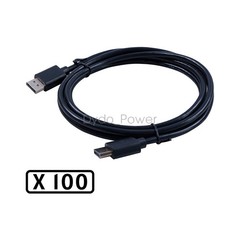 New 100PCS 6FT DisplayPort Cable 4k@60hz 2k@165hz HD Video cable DP to DP Male