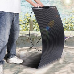 400W 200W Flexible Mono Solar Panel Kit Backup Generator Power Station RV Boat