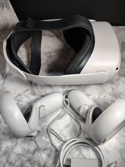 Meta Oculus Quest 2 64GB VR Headset With Controllers And Adjustable Headstrap