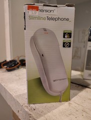 Emerson EM2116 Slimline Corded Handset Landline Telephone – NEW/OBNEW Ships Free