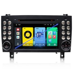 7″Car Radio GPS CarPlay Stereo Headunit 8+128G For BENZ SLK-Class R171 2004-2012