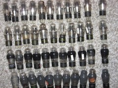 Several Groups of 10 (+1) 41 ST Vacuum Tubes – US Shipping Included