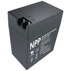 NPP NP6-14Ah 6V 14Ah Rechargeable Sealed Lead Acid Battery For Parmak 901