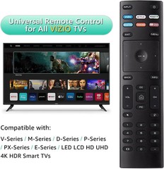 New XRT136 for Vizio Smart TV Remote Control w Vudu Amazon iheart Netflix 6 Keys