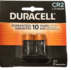 Duracell CR2 Lithium Batteries 3V 2-Pack Expiration MAR 2035