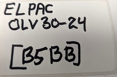 Elpac Power Systems OLV 30-24, 120~240 24 Volts In 2.5 Amps Out [B5BB]