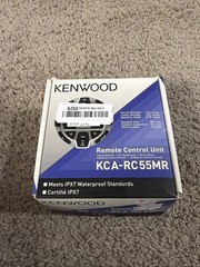 Kenwood KCA-RC55MR Wired Marine Remote Control KMR-365BT 440U 550U 555U 700U…