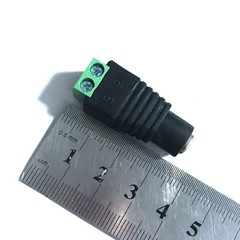 20PAIRS 12V Male+Female 2.1×5.5MM DC Power Jack Plug Adapter Connector for CCTV