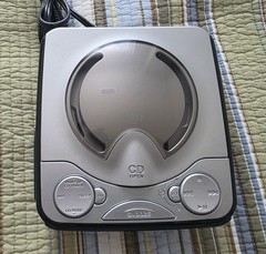 GE CD Player Clock Radio , Dual Wake. model-7-4801A