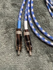 4 Ft. JMB CABLE CO Audiophile Turntable Phono RCA Cables w/Gnd. LOW Capacitance