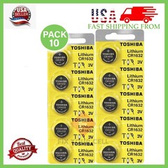 Lot Original Toshiba CR1632 3V Lithium Coin Cell Battery 1/2/5/10/15/25/100 LOT