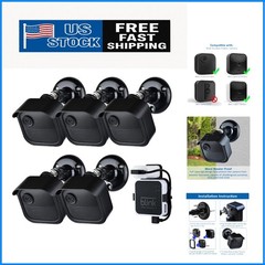 Durable ABS Outdoor Camera Mounts with USB Charger for Blink Cameras – 5-Pack