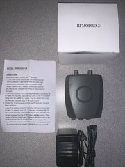 RF MODULATOR RFMODR0-24 A/V VIDEO TV CONVERTER DIRECTV DISH NETWORK CABLE TV NEW