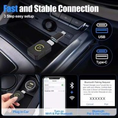 2026 Newest CarPlay Adapter Wireless CarPlay Plug & Play For iPhone