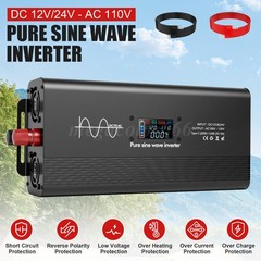 Car Pure Sine Wave 5000W/10000W Power Inverter DC 12v to AC 110V-120V Converter