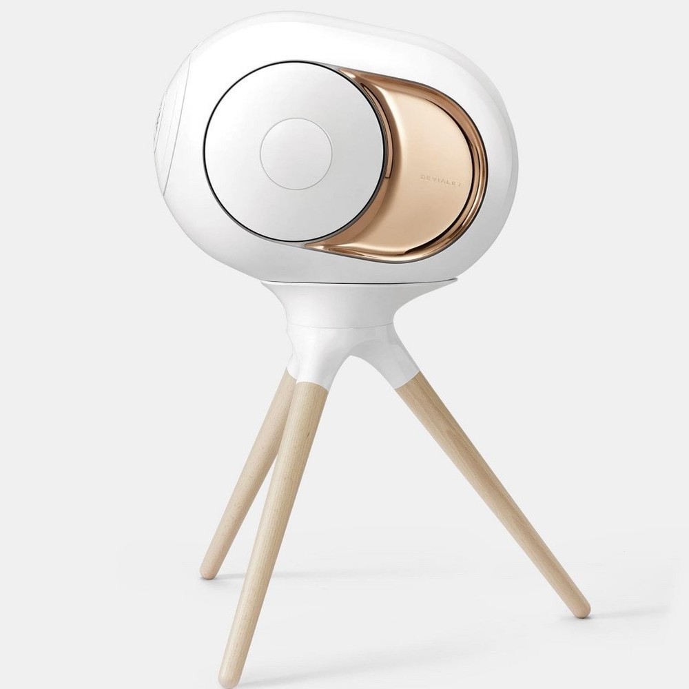Devialet Phantom Ultimate 108dB | Fusion Treepod Stand | Light Pearl | Paris USA