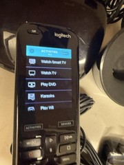 Logitech Harmony Elite Universal Remote Control Hub Black 915-000256 Used Compl