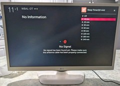 LG 24″ Smart LED TV Monitor White 24LF4820 Minor Mark On Screen W/Remote