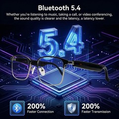 Smart Translation Glasses – 164 Language Voice Translator
