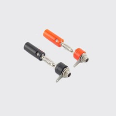 10pairs Male + Female 4mm Banana Plug + Socket Screw Connector J072 Audio USA